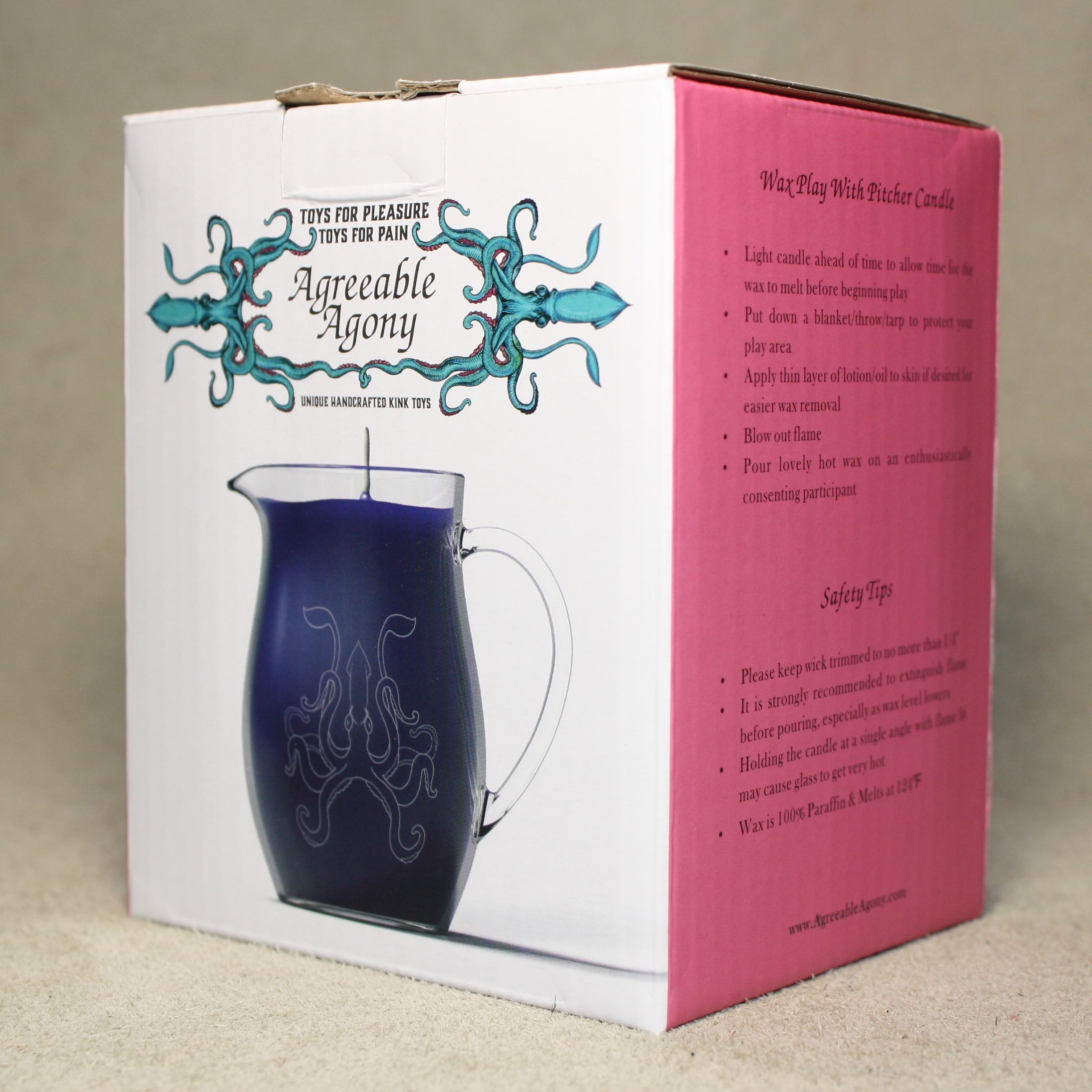 Classic Wax Play Pitcher Candle - Low Temp - Unscented - Paraffin