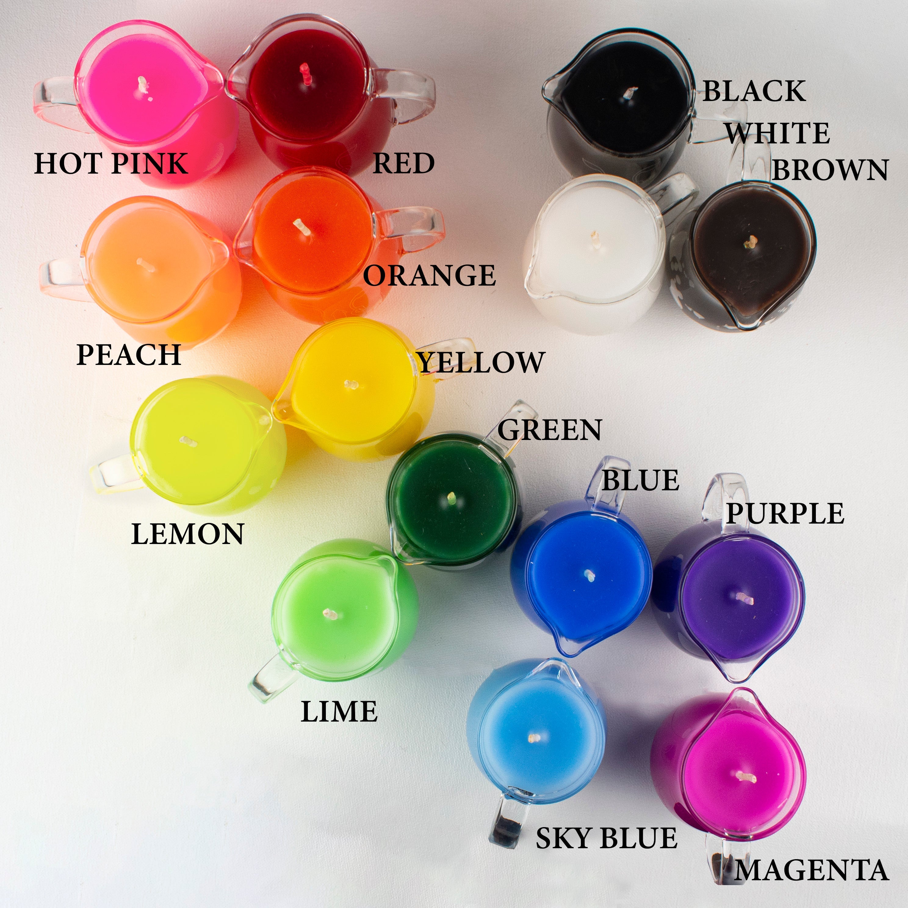 Classic Wax Play Pitcher Candle - Low Temp - Unscented - Paraffin